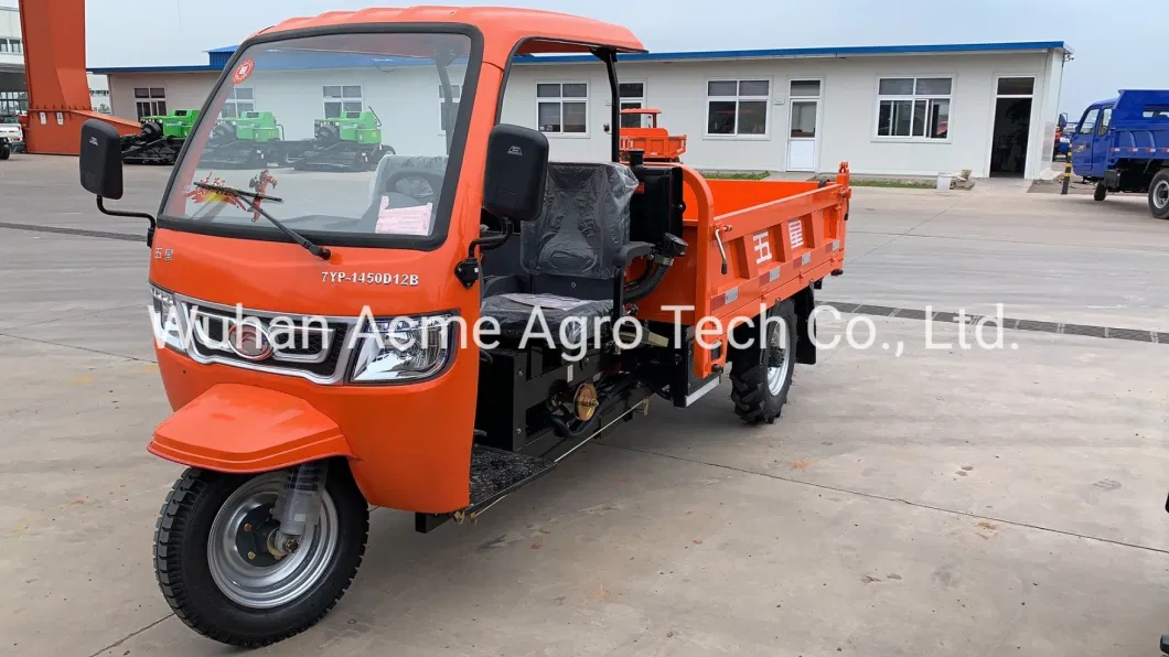 Diesel Self-Discharging Dumper Truck Tricycle for Sale