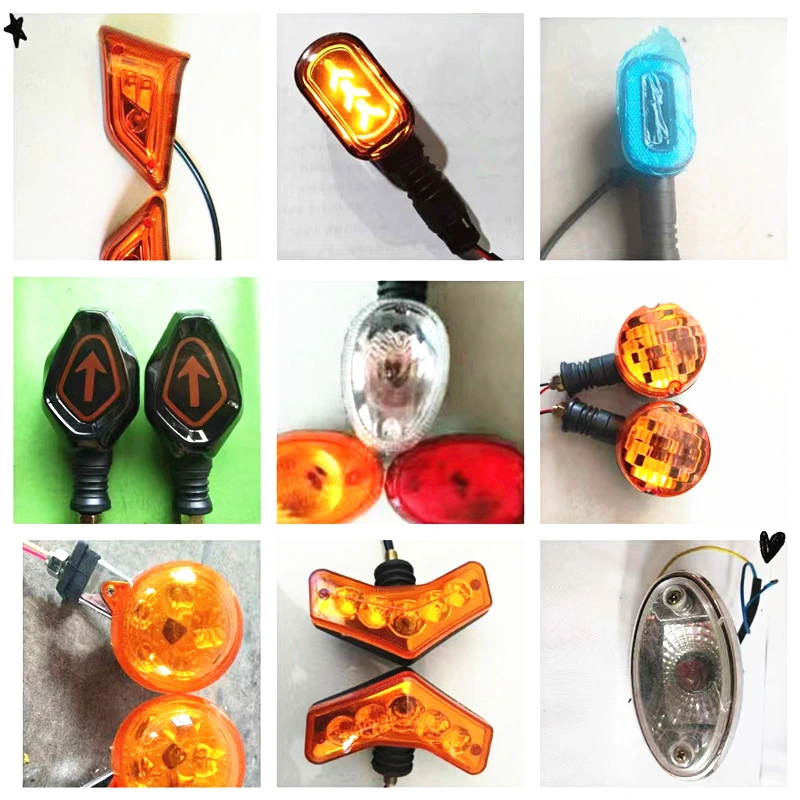 Electric Tricycle Rear Tail Light Waterproof Rickshaw Back Light