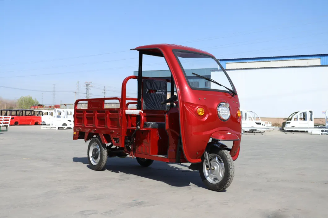 Express Delivery Cargo Tricycle Cabin Closed Van Truck Three Wheels Electric Tricycle