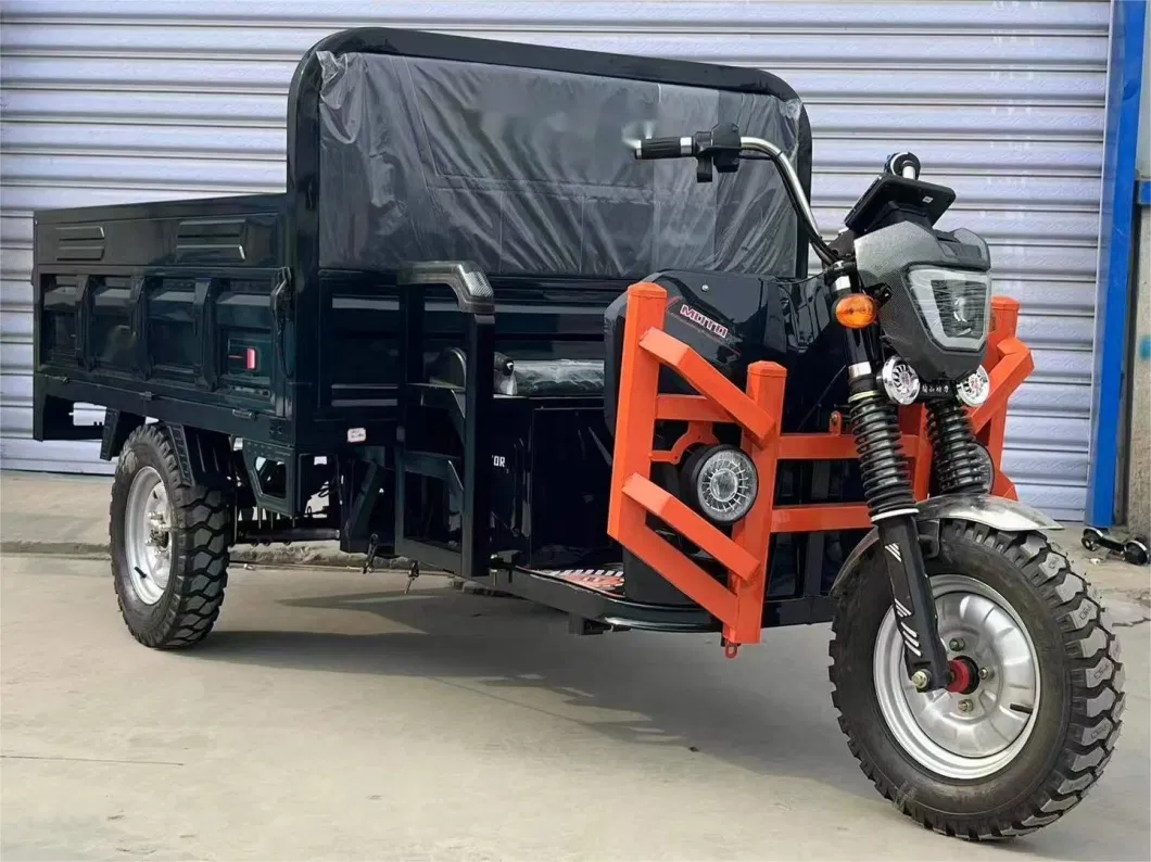 1200W Three Wheel, Wheeler, Closed, Best, Cheap, Adult, New Electric Trike, Car, Vehicle, Scooter, Motorbike, Rickshaw, Motorcycle, Cargo Tricycle for Express