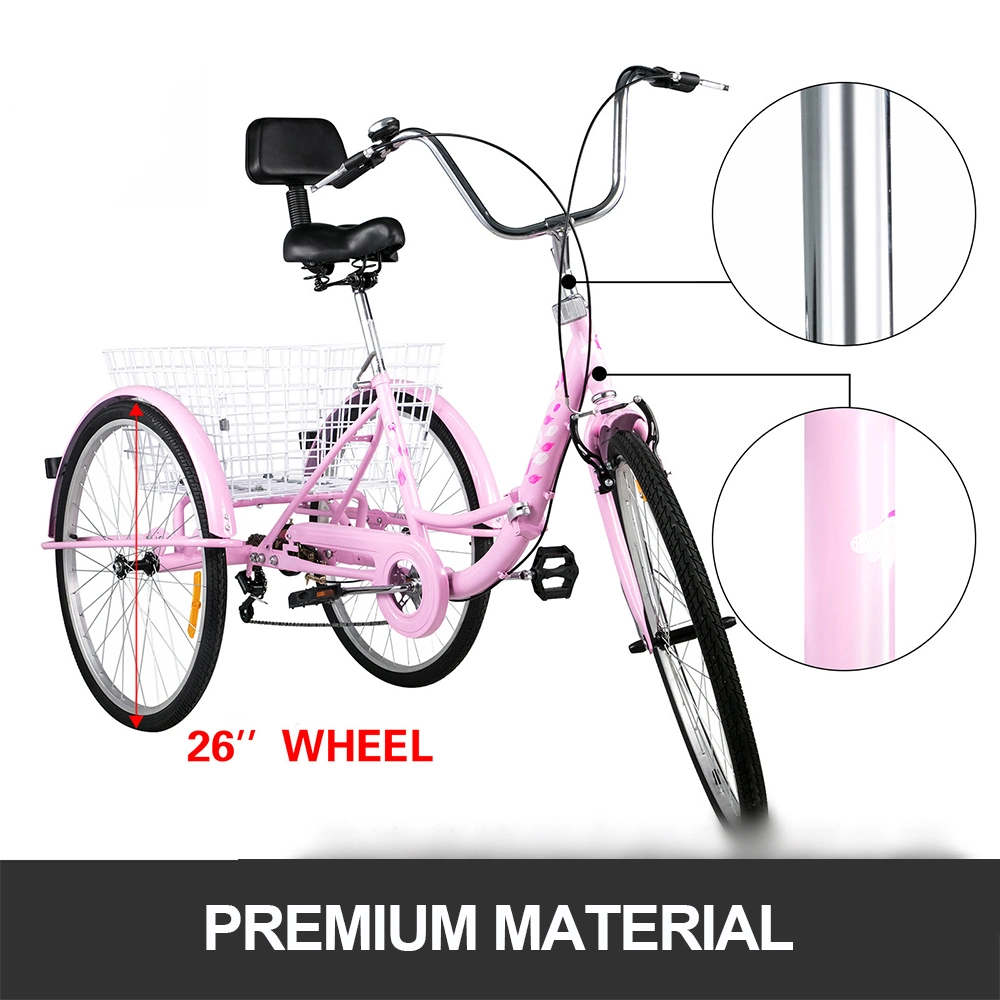 Foldable Mobility Tricycle with Parking Function