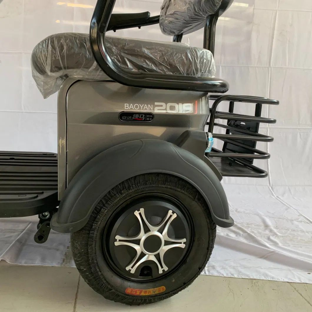 2024 Factory Wholesale High Quality Large Stock Three Wheel Motorized Electric Tricycles for Elderly Disabled