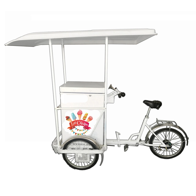 Ice Cream Bike Cart with Freezer Electric Tricycles