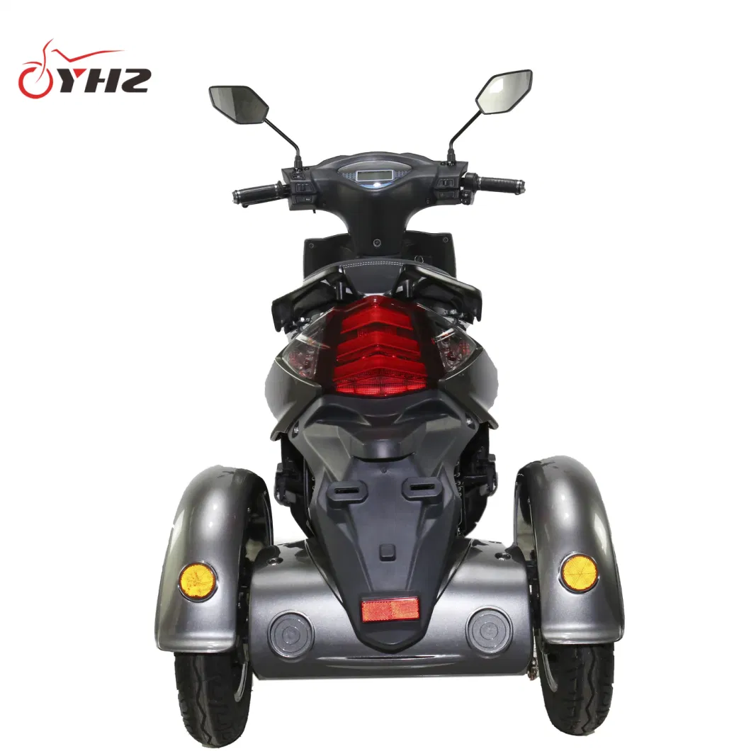 3-Wheel Adult Powerful Mobility Scooter Moped Electric Motorcycle 650W 18*9.5inch