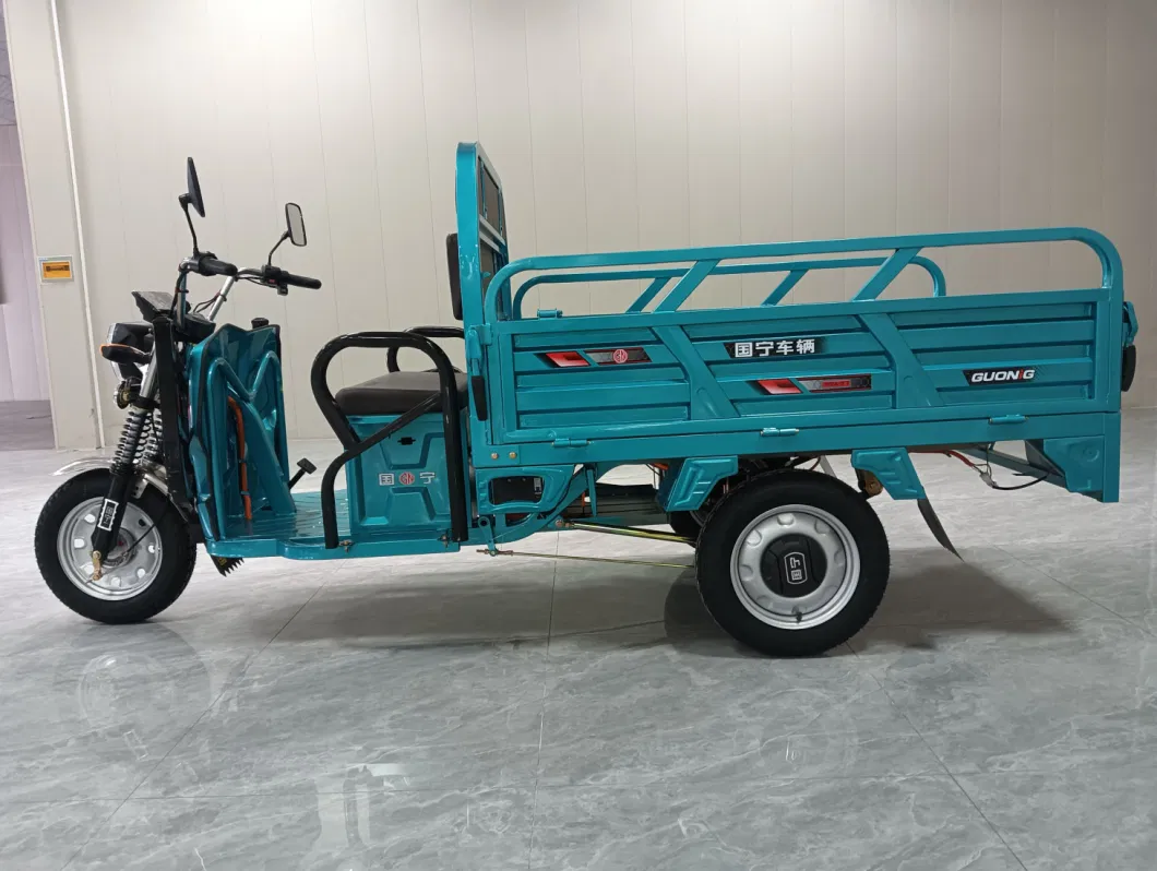 Three Wheel Electric Cargo Tricycle Strip Electric Recumbent Tricycle for Underground