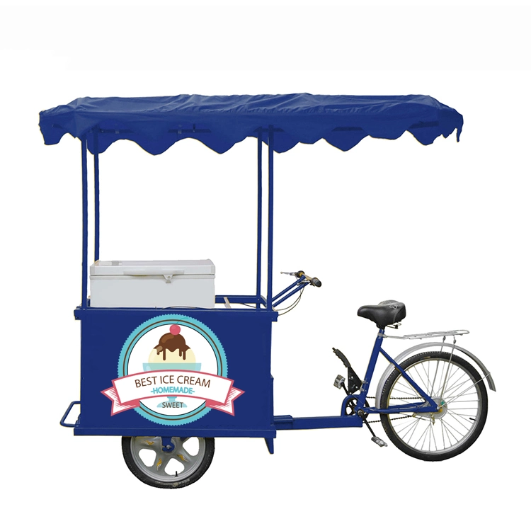 108L Freezer Inside Ice Cream Tricycle with Solar Powered system