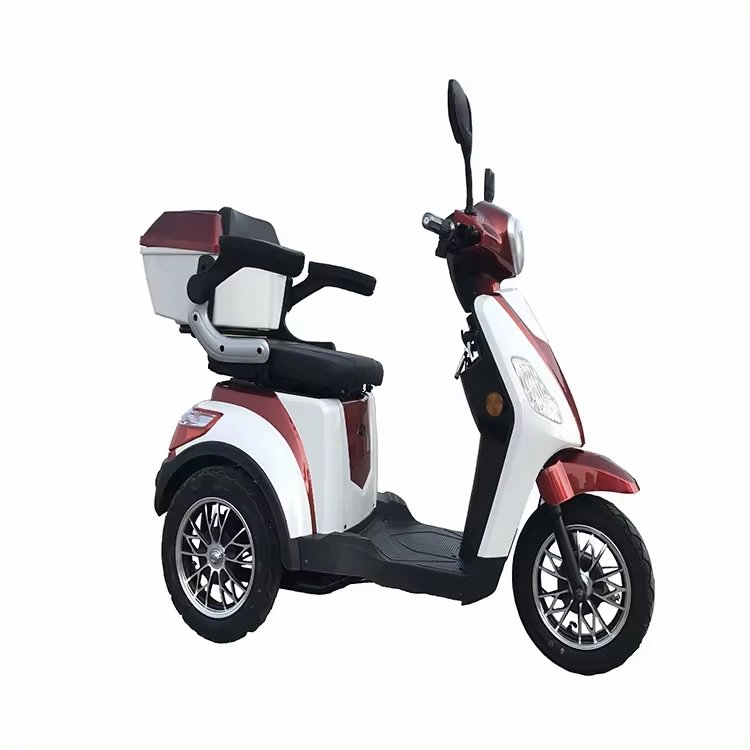 2024 Hot Sale Elder Electric Mobility Tricycle Scooter Low Speed Safe Electric Motor Moped Easy to Ride for Adult