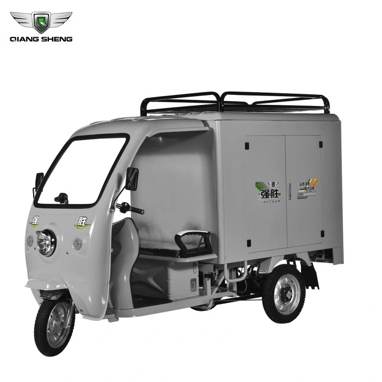 Qiangsheng 2021 New Design Electric Tricycle for Express, Post Delivery Hot Sale for Export