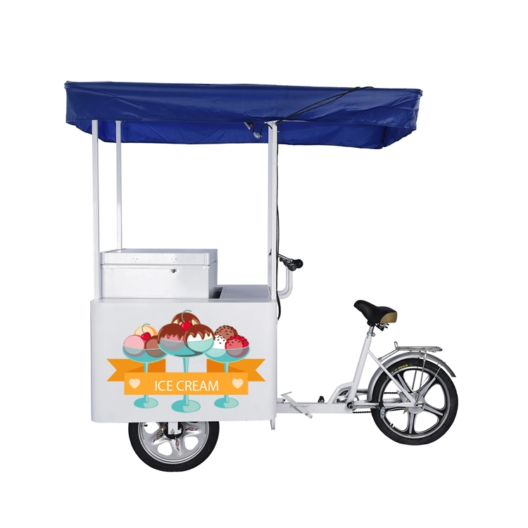 108L Freezer Inside Ice Cream Tricycle with Solar Powered system