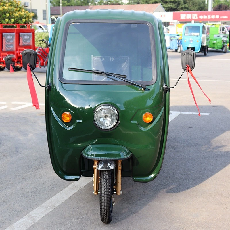 1200W Three Wheel, Wheeler, Closed, Best, Cheap, Adult, New Electric Trike, Car, Vehicle, Scooter, Motorbike, Rickshaw, Motorcycle, Cargo Tricycle for Express