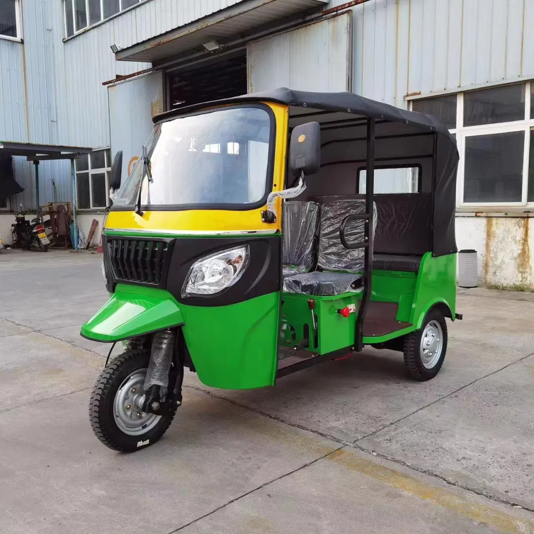 Fully Closed Passenger Electric Motorized Tricycle 3 Wheel Trycicles for Sale