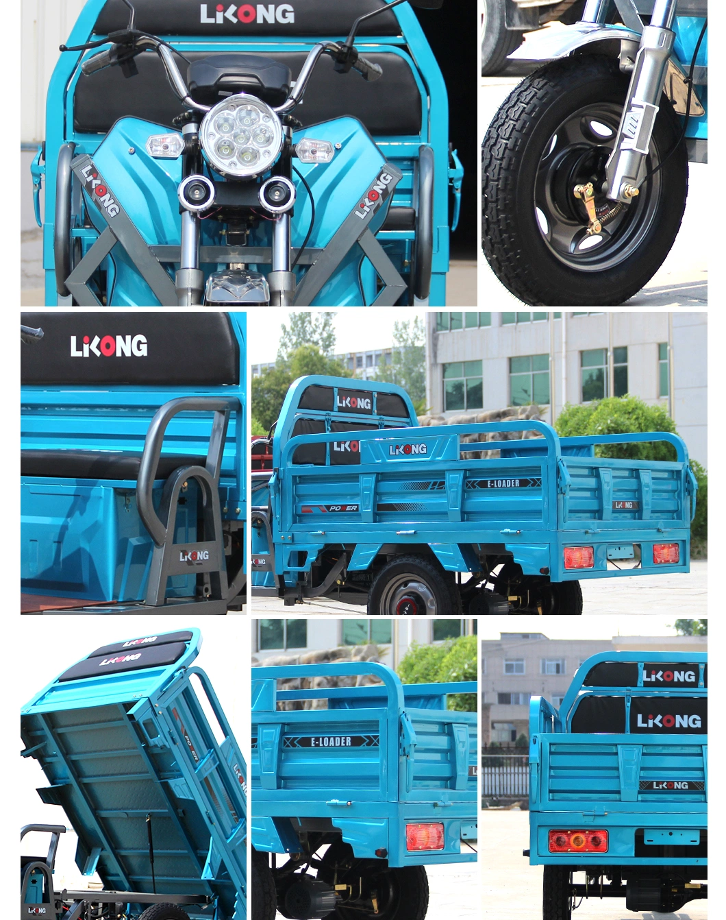 Direct Manufacture Electric Cargo Trike Electric Assist Trike Viribus Electric Tricycle for Cargo