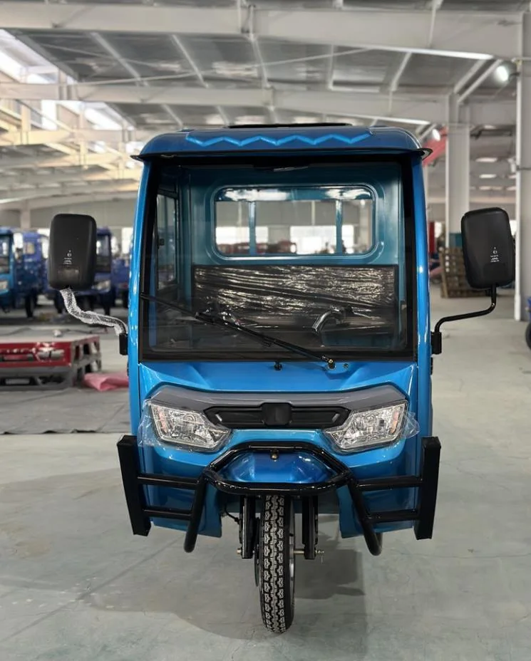 EEC Coc Electric Cargo Delivery Tricycle 1.5m with Windshield, Cabin and Reverse Sensor Camera