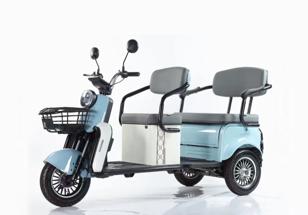 Three Wheels New Design Full Closed Electric Tricycle for Adult Motorcycle