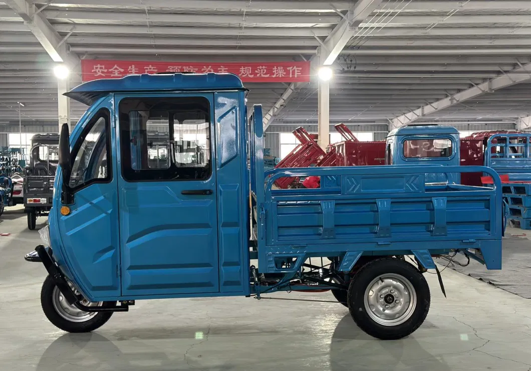 EEC Coc Electric Cargo Delivery Tricycle 1.5m with Windshield, Cabin and Reverse Sensor Camera