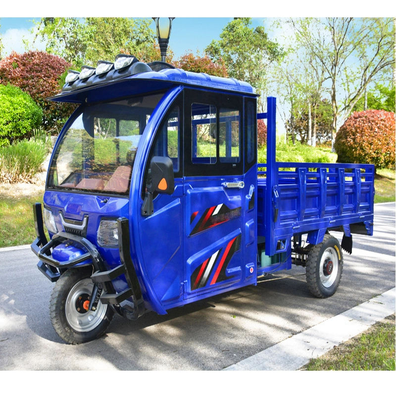 Tricycle Front for Wheel Cargo Motor Fork Folding Adults 3 Adult Gasoline Dudu Lock Engine 200cc Petrol Star Electric Tricycles