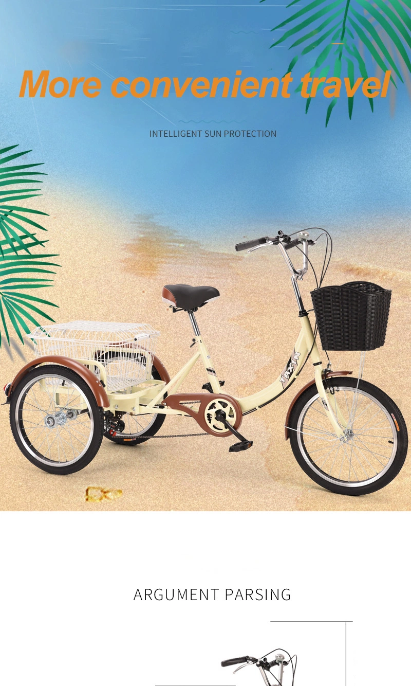 Compact Electric Tricycle for Senior Citizens