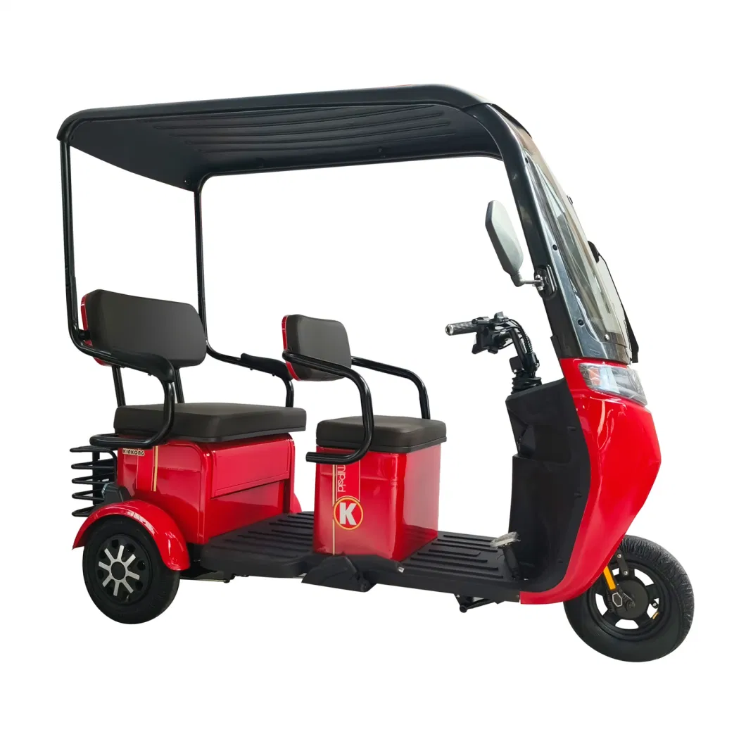 Willstar Ty378 Adult Electric Tricycle 3-Wheel One Driver and 2 Passenger Trike Chilwee 48V20ah Lead-Acid Battery Operated Integrated Shed, Windshild, Wiper