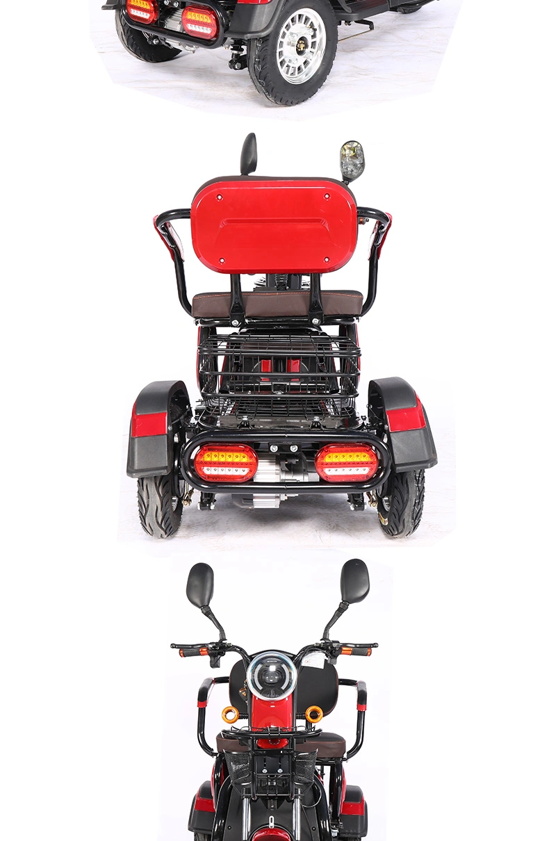 Three Wheel Fat Tire Electric Tricycle Cargo for Famliy Using