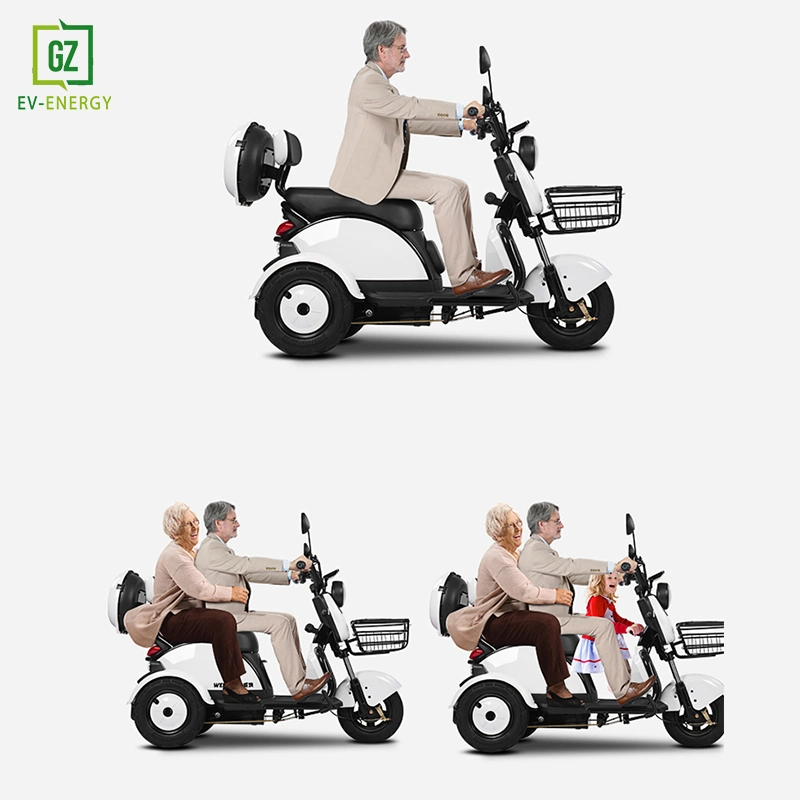 Factory Wholesale Golf 2000W Electric Tricycle 60V Double Seat Electric Scooter 3 Wheel Electric Scooter for Adult