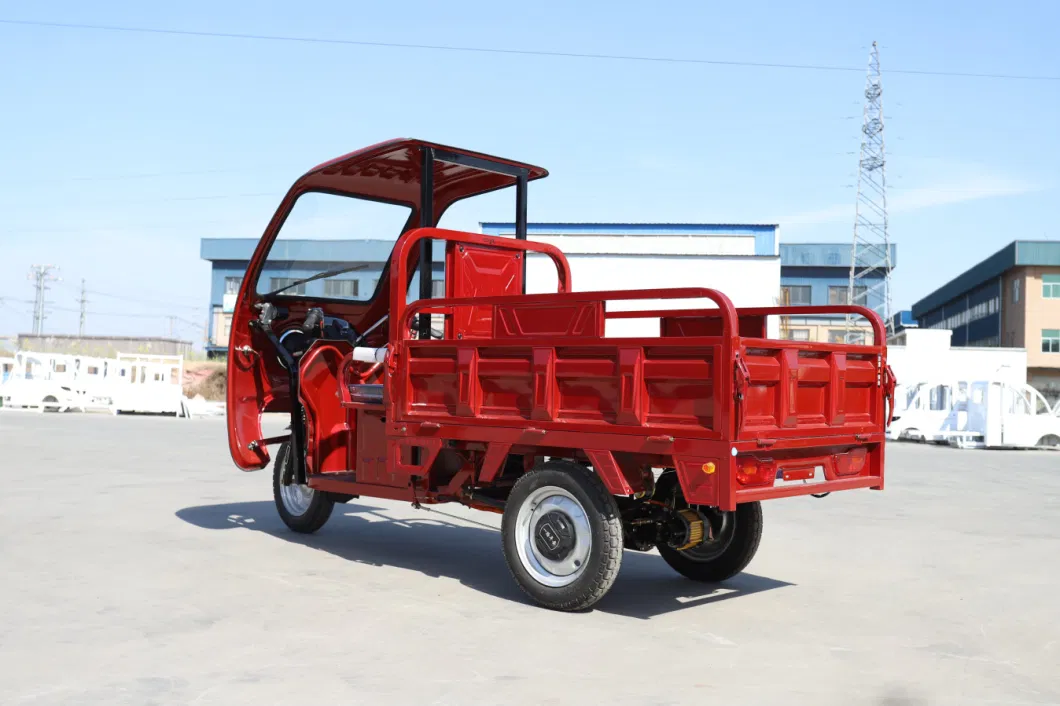 Express Delivery Cargo Tricycle Cabin Closed Van Truck Three Wheels Electric Tricycle