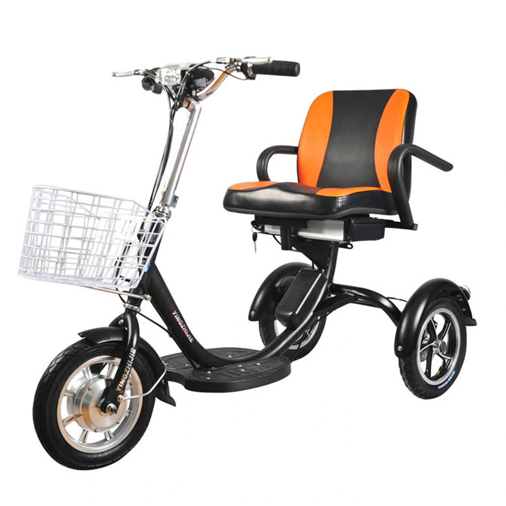 Disabled Tricycle Electric Used Electric Tricycle 4 Wheel Electric Tricycle