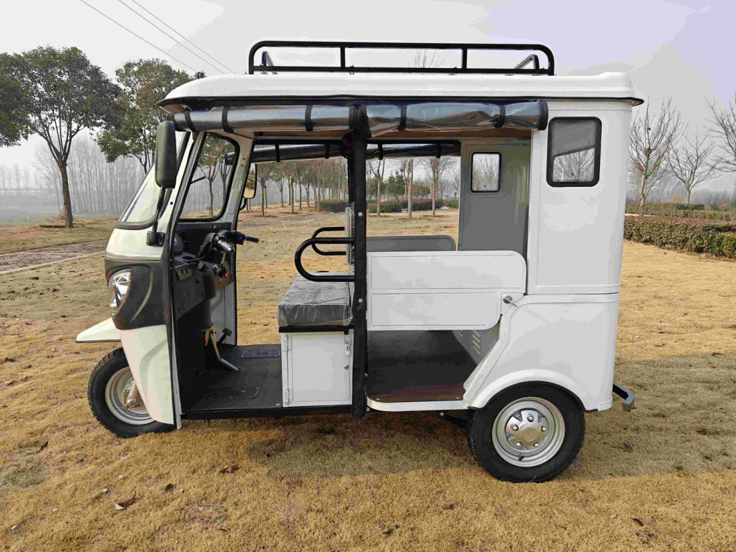 New Energy Electric Vehicle/Electric Taxi/Electric Three-Wheel Passenger Car/Electric Tricycle/Tuk-Tuk/