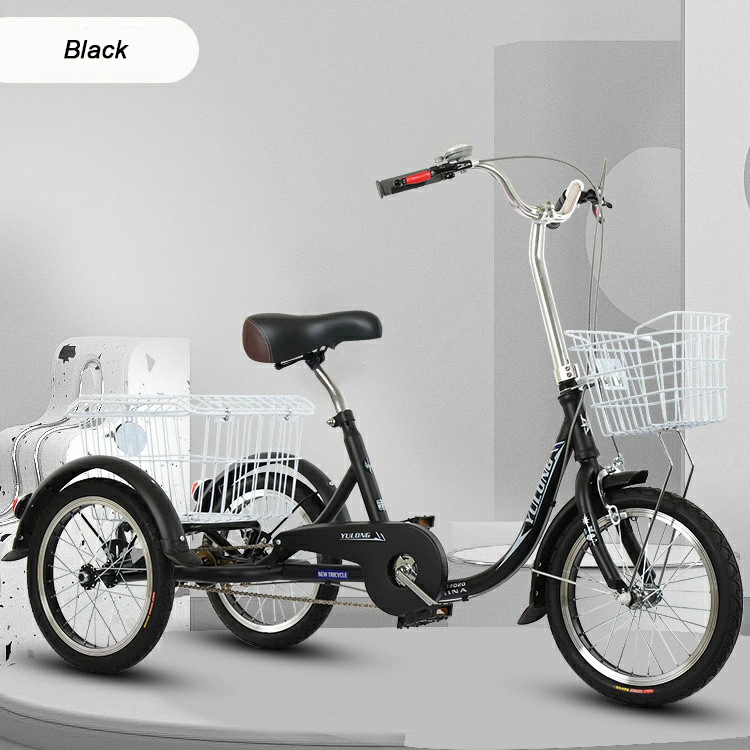 Portable Electric Tricycle with Stabilizing Frame