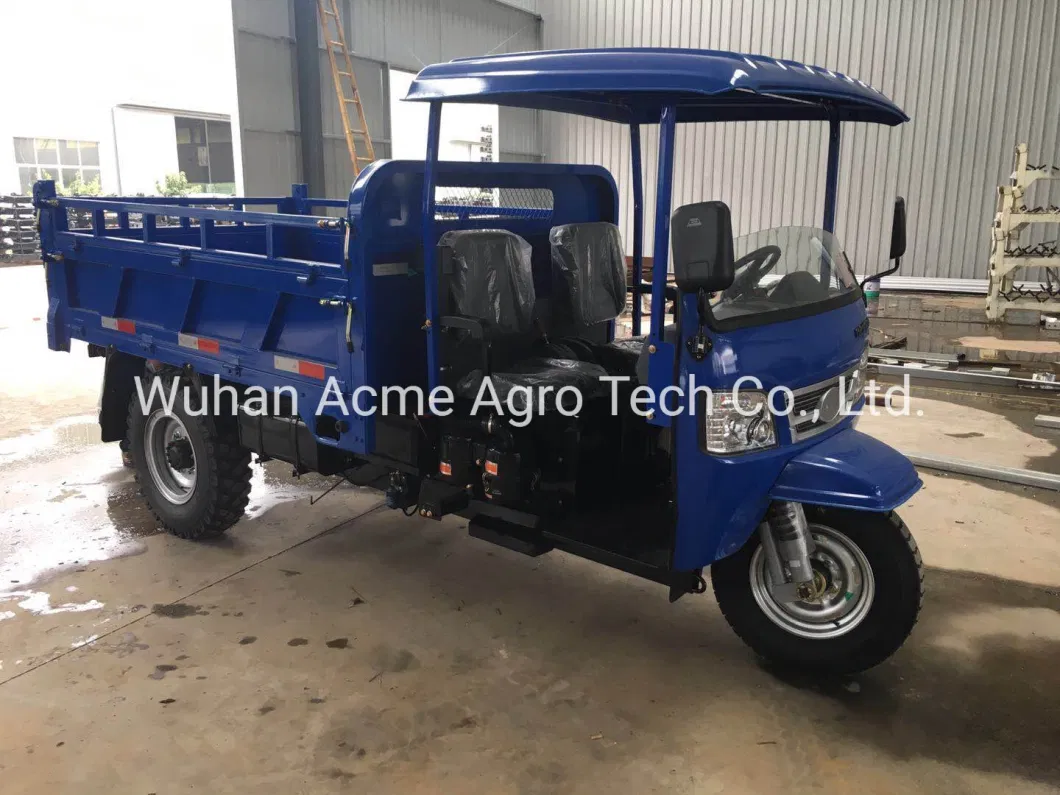 Mining Dump Truck Diesel Tipper Truck Tricycle for Sale