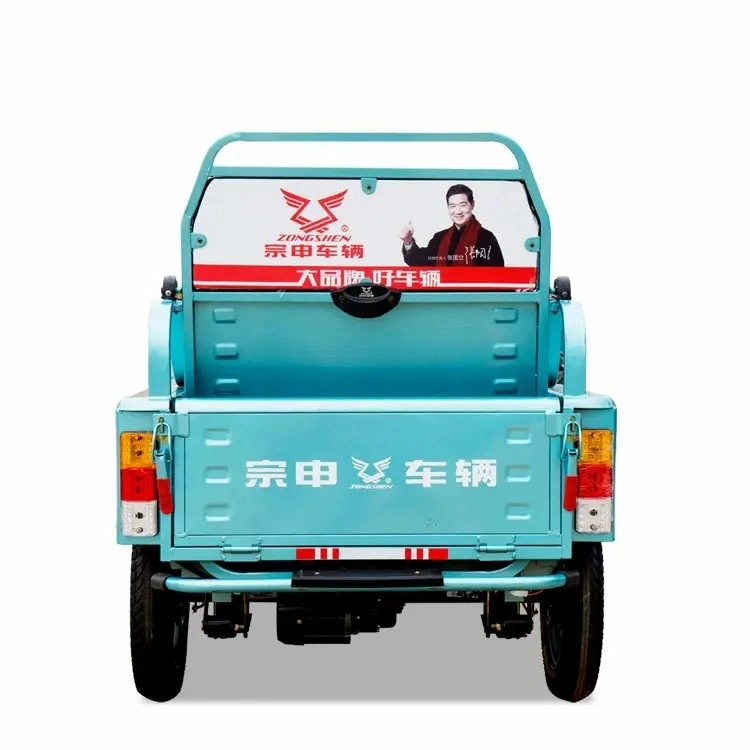 Chinese Manufacture Cheap Battery Operated Adults 3 Three Wheels 60V800W Electric Cargo Tricycle