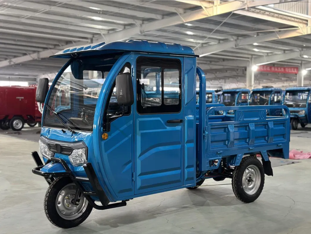 EEC Coc Electric Cargo Delivery Tricycle 1.5m with Windshield, Cabin and Reverse Sensor Camera