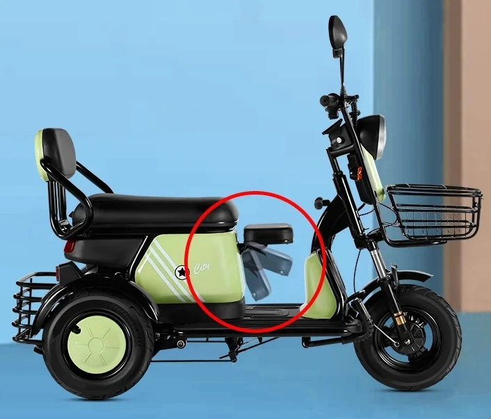 Good Quality Adult Aluminum Alloy 600W Electric Cargo Trike Vehicle Electric Tricycle for Seniors