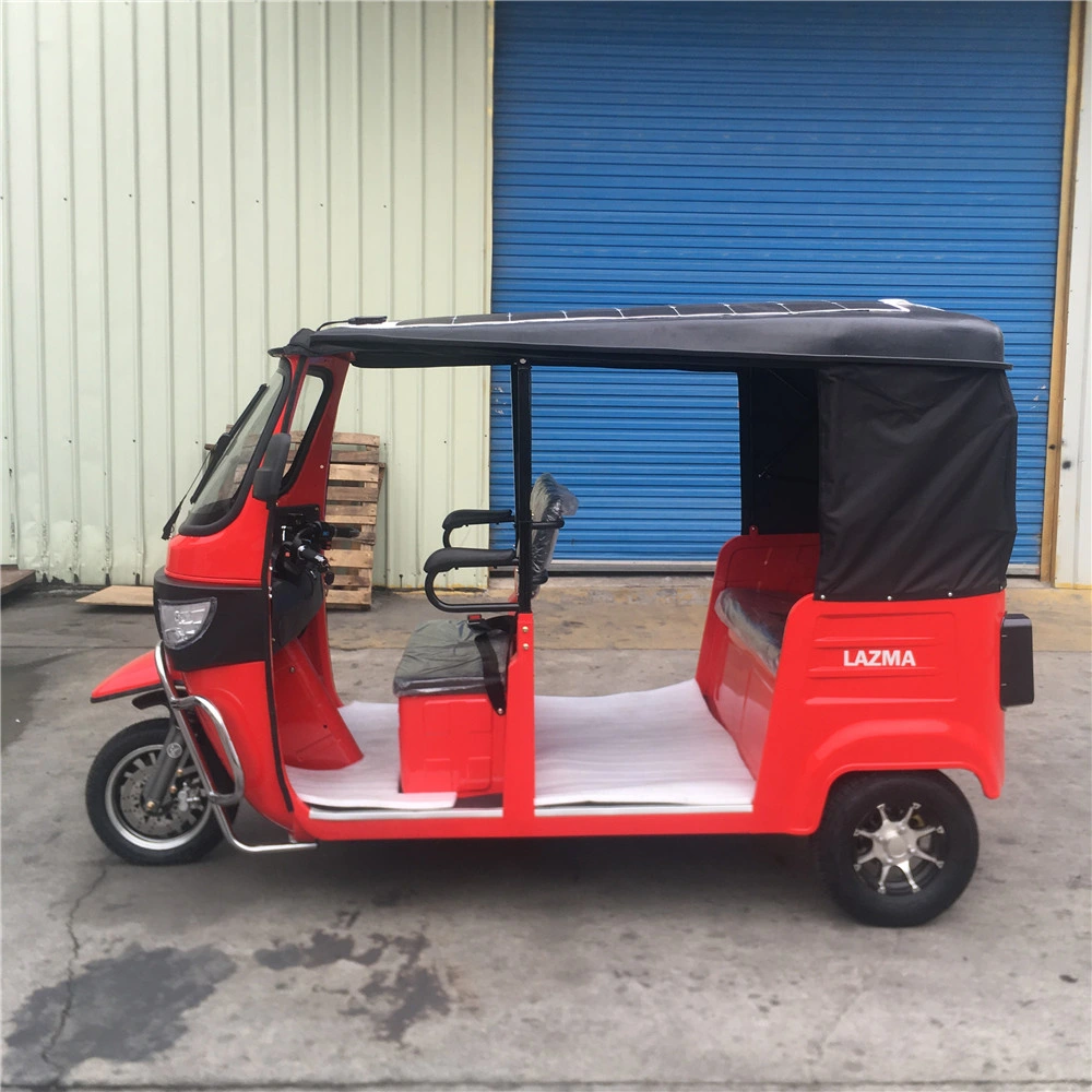 Tuk Tuk Bajaj Three Wheel Auto Electric Tricycle Vehicle 60V 1500W/3000W/4000W Rickshaw