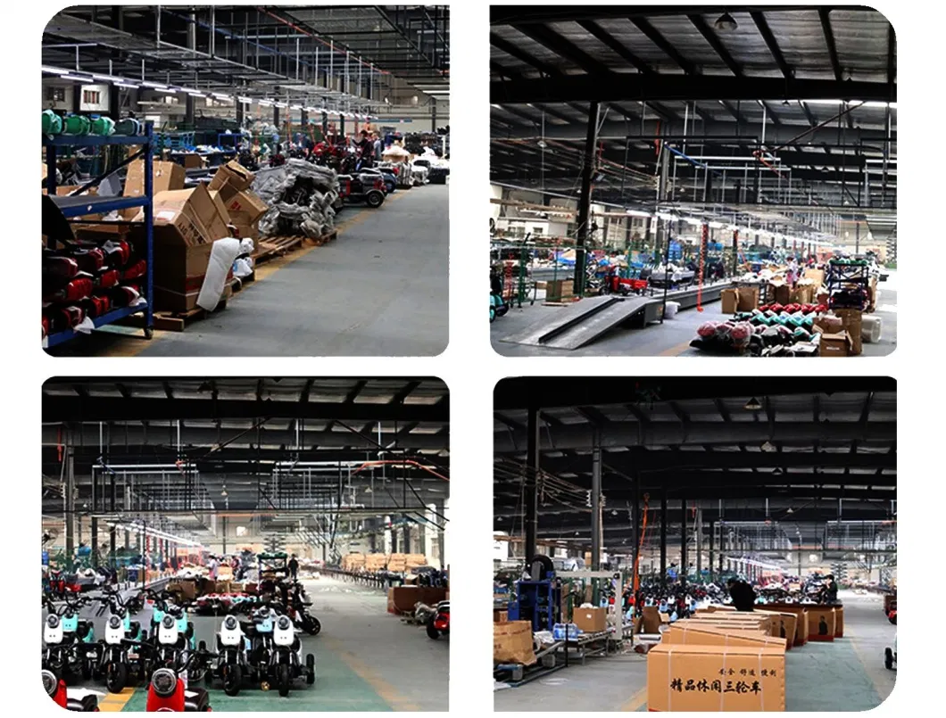 Factory Direct Sales 3 Wheel Cargo Motorcycle Electric Tricycle Cargo 1000kg Scooter Citycoco Solar Powered Tricycle