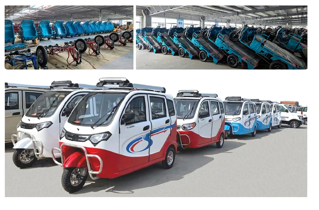 Electric Vehicle. Electric Passenger Tricycle, Electric Cargo Tricycle, Electric Motorcycle, Electric Mobility Scooter, Electric Tricycle Rickshaw