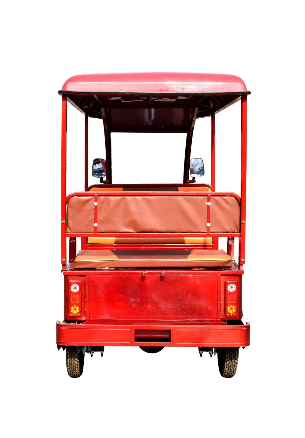 Tuk Tuk Three Wheel 1000W Electric Taxi Tricycle with Roof