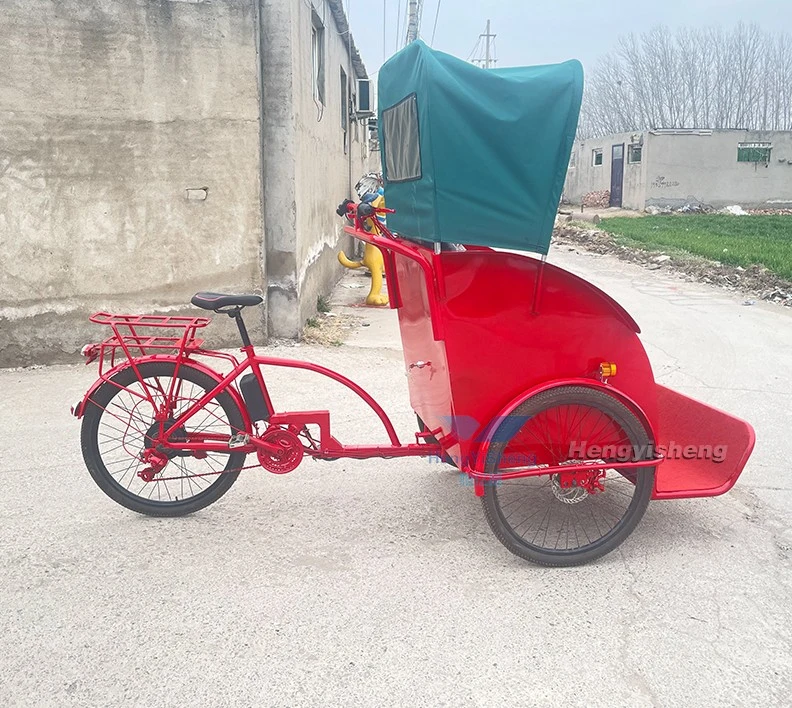 High Quality Popular Rickshaw / Electric Tricycle Passenger for Sale Two Wheel