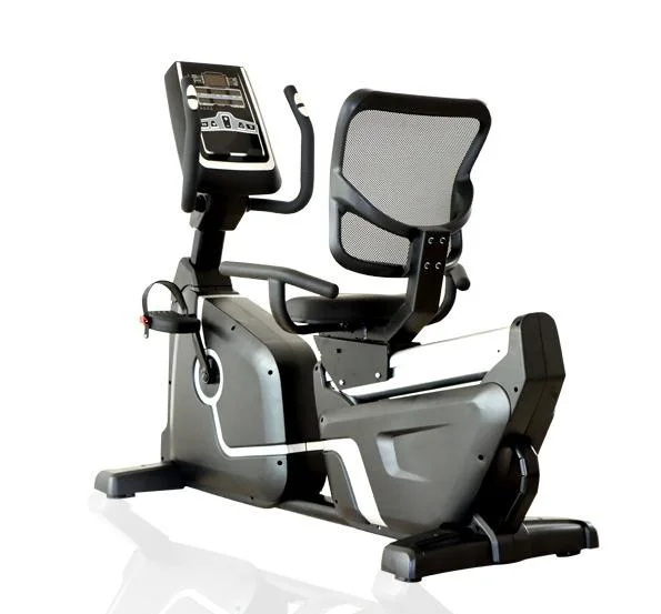 China New Style Recumbent Bike with Touch Screen Recumbent Bike Training Body Building Exercise Bike Gym Equipment