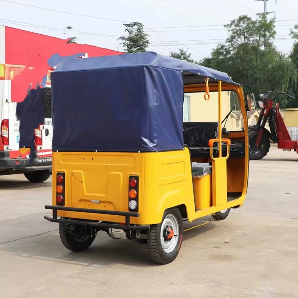 Meidi 3-Wheel Tricycle Taxi Use Mobility Rickshaw Bajaj Passenger Tuktuk 100km Long Range Electric Tuk