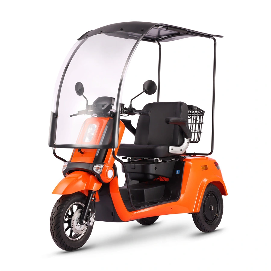 650W Tricycle Electric Golf Cart Tricycle Equipped with 32ah Lead-Acid Battery