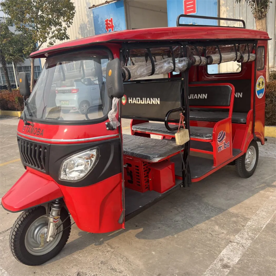 Fully Closed Passenger Electric Motorized Tricycle 3 Wheel Trycicles for Sale