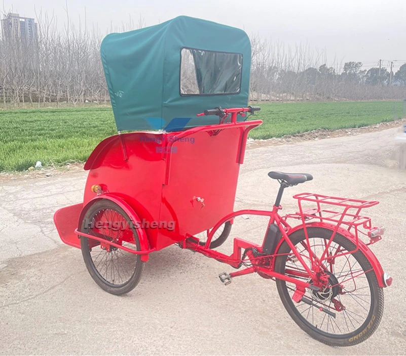 High Quality Popular Rickshaw / Electric Tricycle Passenger for Sale Two Wheel