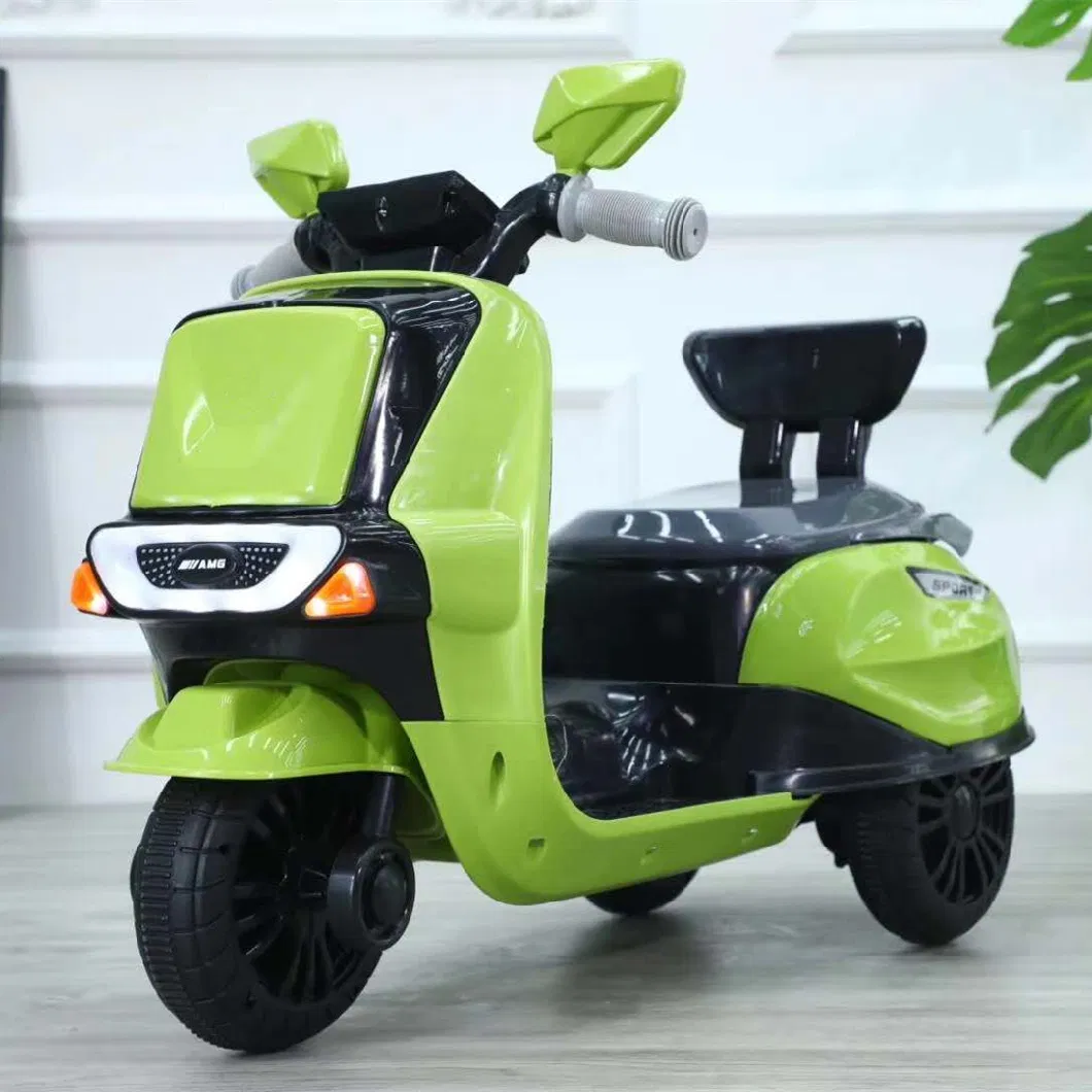 Simulated New Style Children&prime;s Electric 3-Wheel Motorcycle