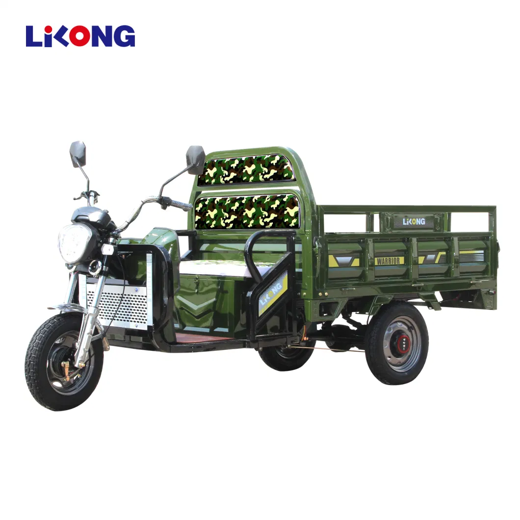 Best Quality Adult Three Wheeler Motorcycle Cargo Tricycle Electric Rickshaw