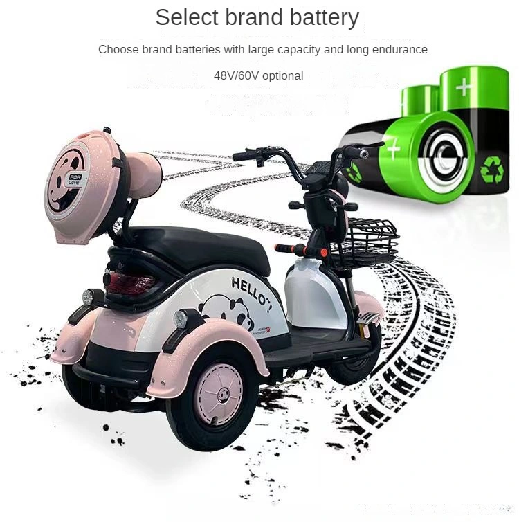 Hot Sale 48V 60V 600W 3 Wheels Good Balance Safety Beetle BPA-5 Electric Scooter Electric Tricycle