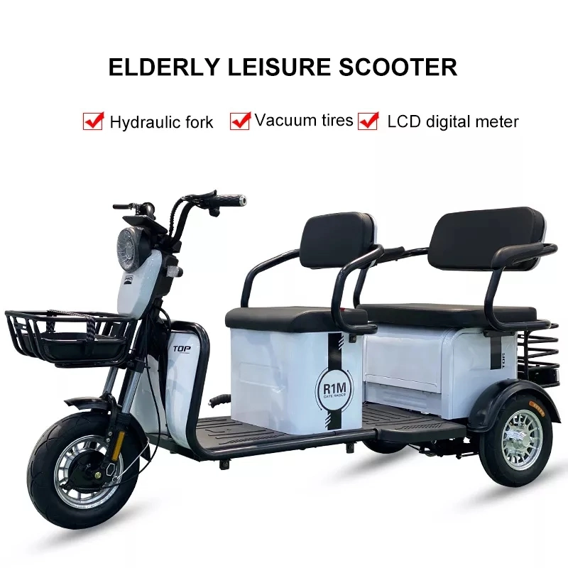 800W 3 Wheel Motorized, Tricycle Adults Electric Motorcycle Electric Scooter Electric Tricycles