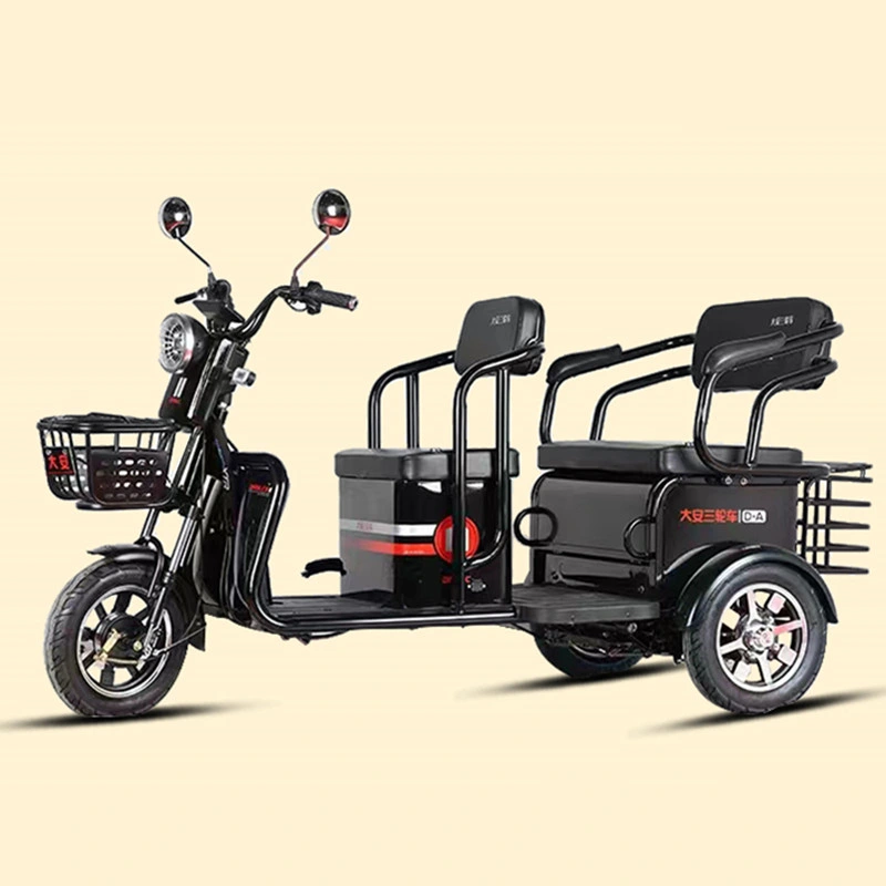 Factory Best Selling Three Wheels Electric Bike Electric Tricycle for Sale