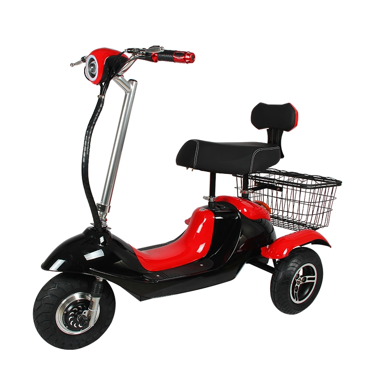 China Cheap Foldable Electric Tricycle Adults, Colorful Folding 3 Wheel Electric Tricycle (TC-030)