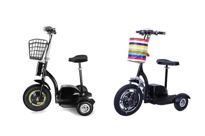 Fat Three 3 Wheels Big Tire Trike Adult Tricycle Electric Scooter 500W/350W City Bike