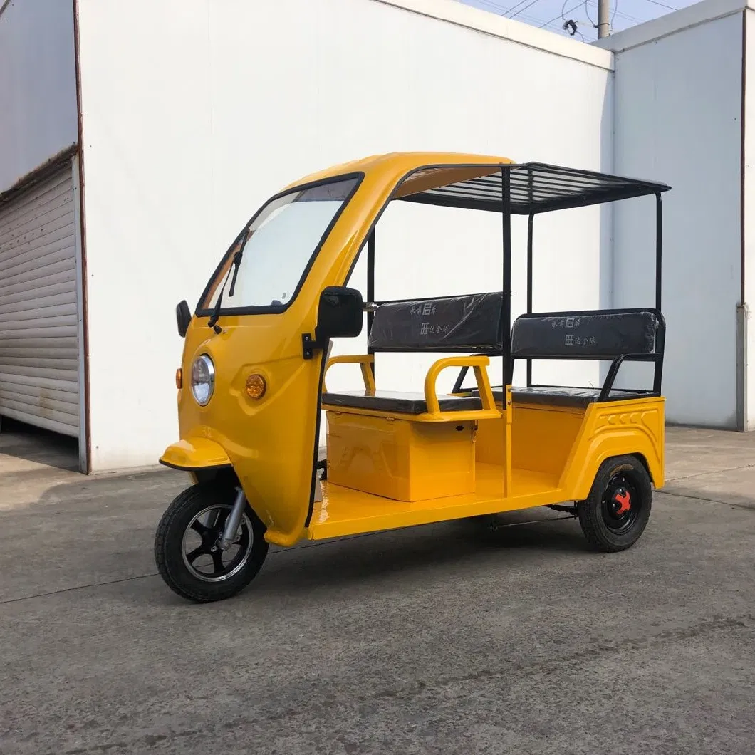 Electric Tricycle Rickshaw 3-4 Passengers OEM Brand